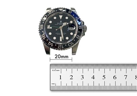 lug width rolex gmt|rolex gmt master ii dimensions.